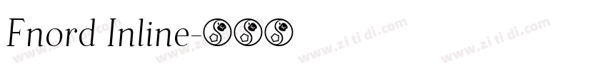 Fnord Inline字体转换